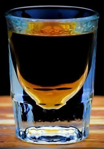 Whiskey shot